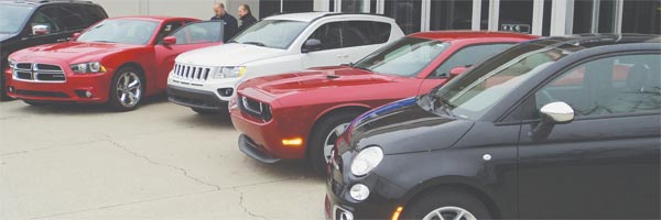 Automotive Department receives donation of $170,000 in vehicles from Chrysler