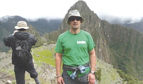khani at machu picchu in peru 2