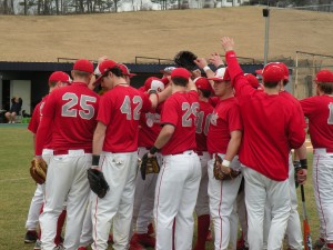 Sinclair's pitching led the Pride in sweeping Cuyahoga Community College on April 4.