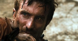 "District 9" stars Sharlto Copley and Jason Cope.