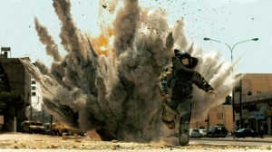 "The Hurt Locker" stars Jeremy Renner and Anthony Mackie.