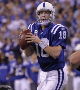 Peyton Manning and the Indianapolis Colts look to win their second Super Bowl in four years.
