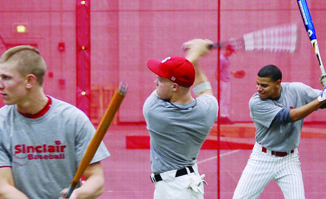 A group of men playing Sinclair Sports