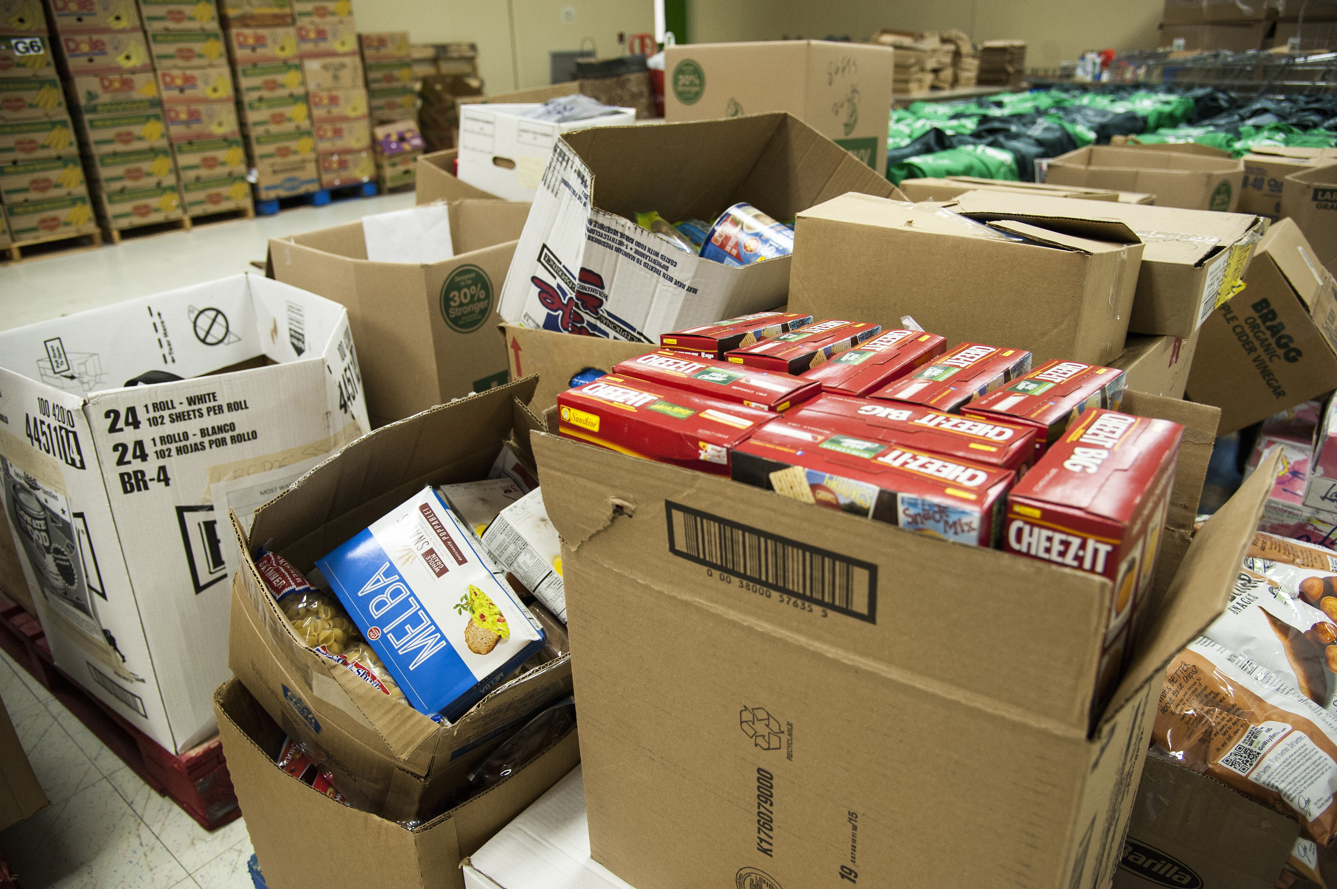 Laughlin stocks food bank with largest donation yet
