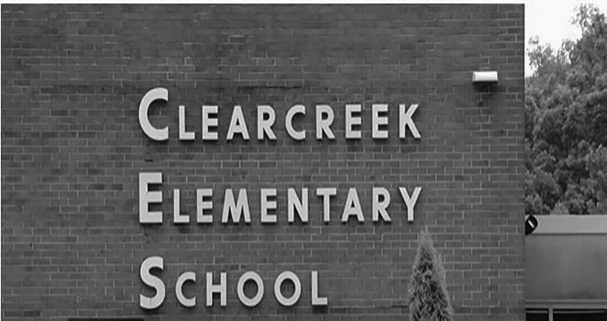 Clearcreek Elementery School sign